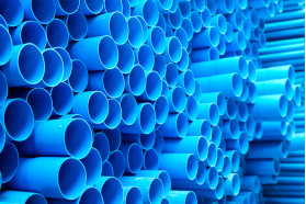 PVC Pipes - Diameter 110 mm, Length 2500 mm